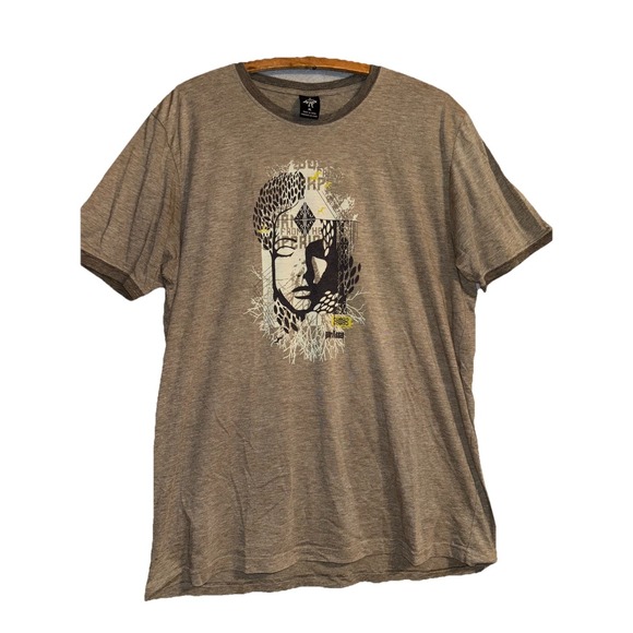Prana Men's T Shirt XL Short Sleeve Graphic Tee Gorpcore Outdoor Hiking Nature - Picture 1 of 10